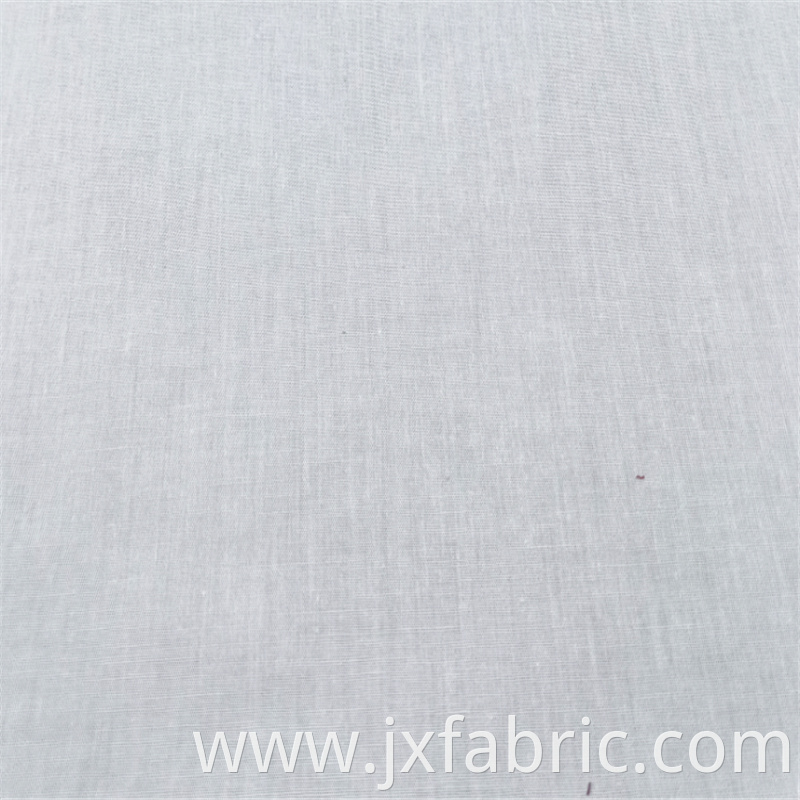 White Poplin Cotton Fabric